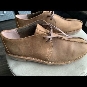 Clarks Desert Trek Beeswax Leather Ankle Boots